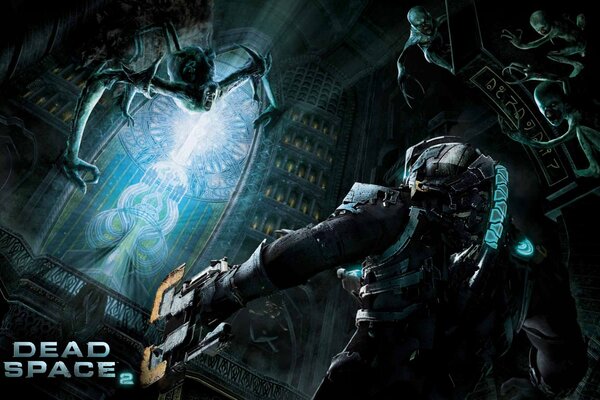 Dead space confrontation avec des monstres