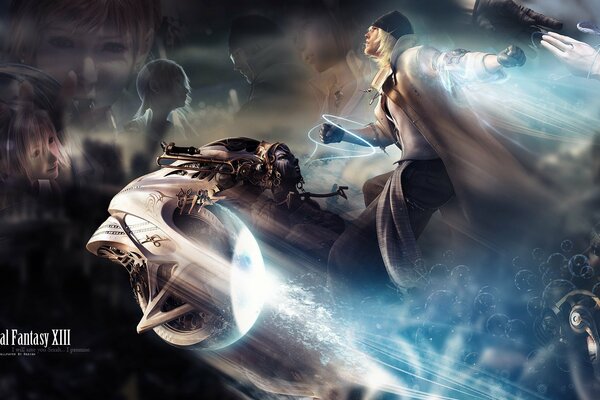 Japanisches Spiel final fantasy13