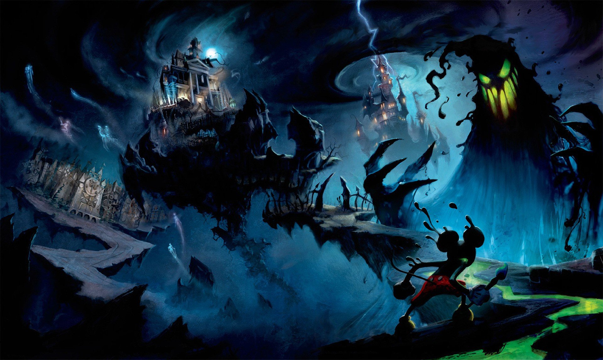 epic mickey disney monstruo mal