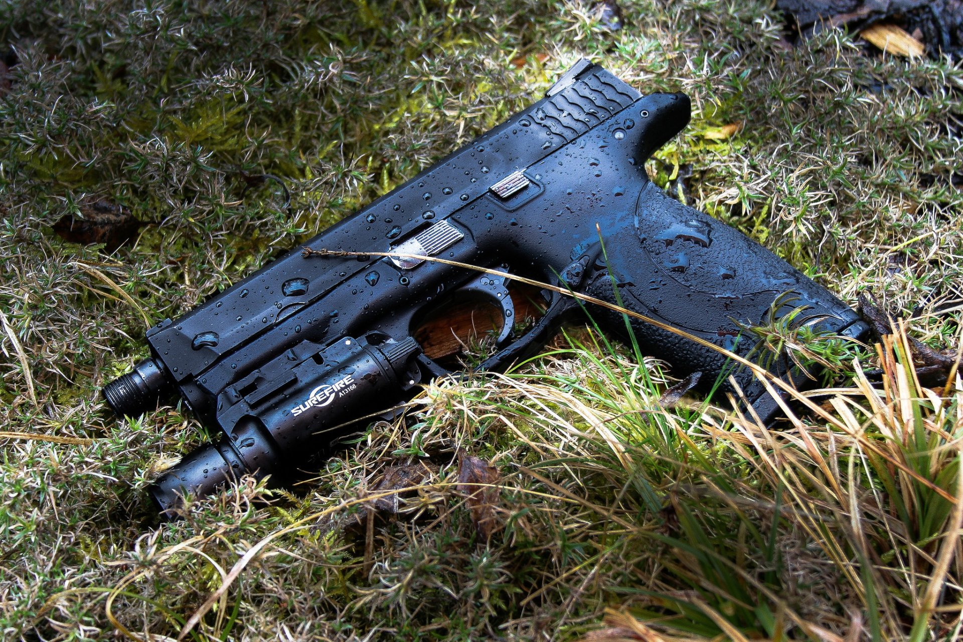 smith & wesson m & p9 pistolet broń