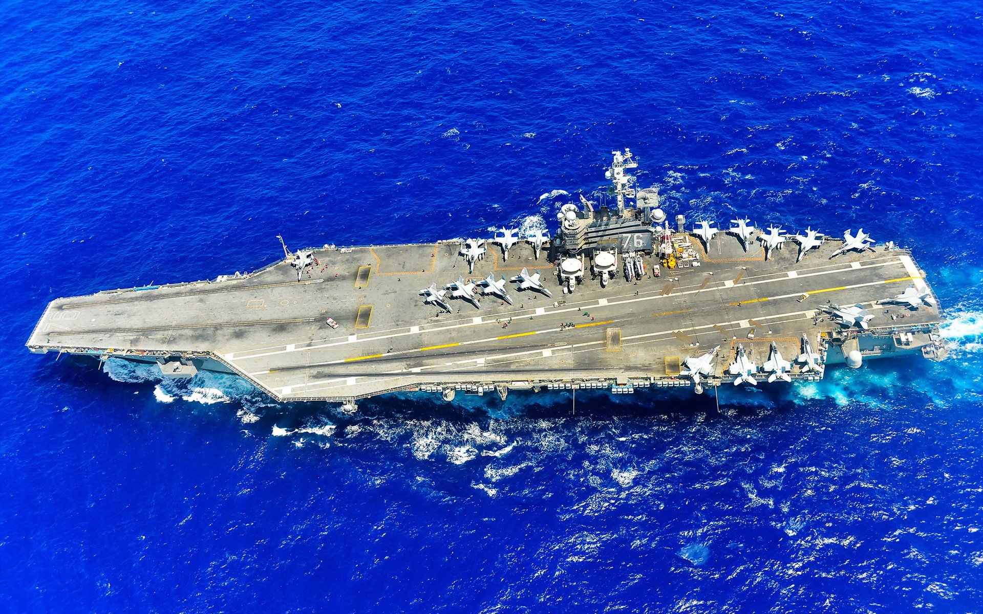 portaerei uss ronald reagan cvn 76 pacifico armi esercito marina