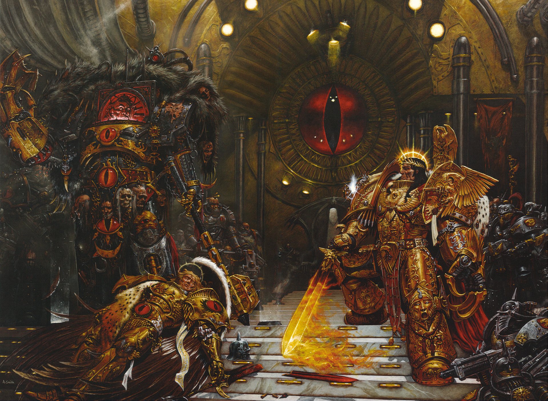 warhammer 40000 horus heresy emperor