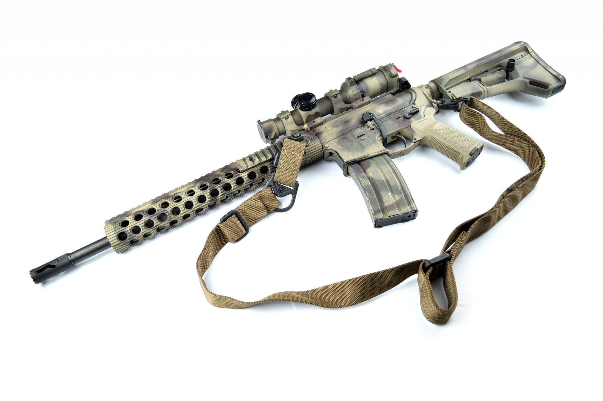 m4 magpul assault rifle weapon