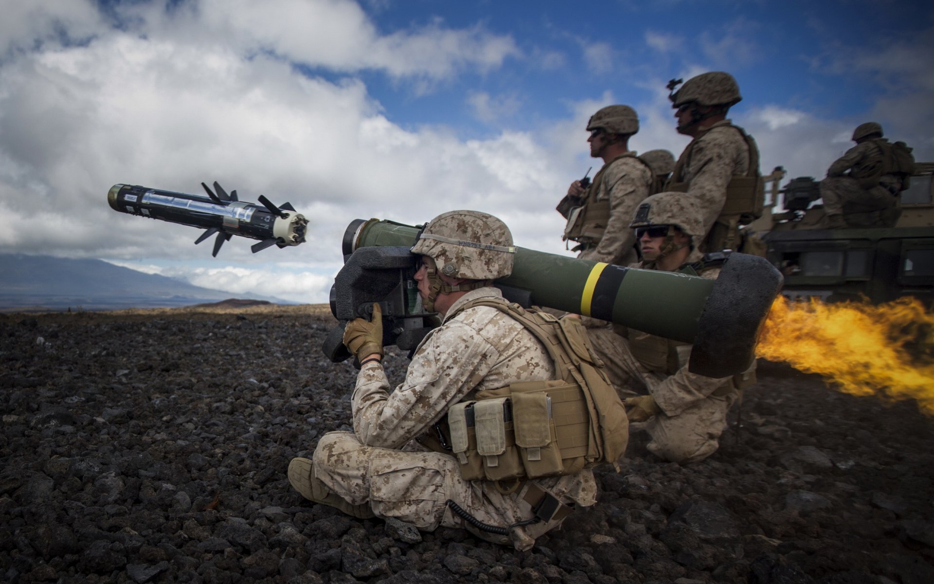 javelin waffe schuss soldaten armee