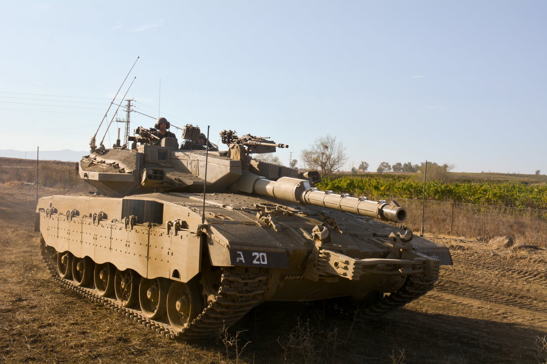 merkava mk iii principal combat char israël