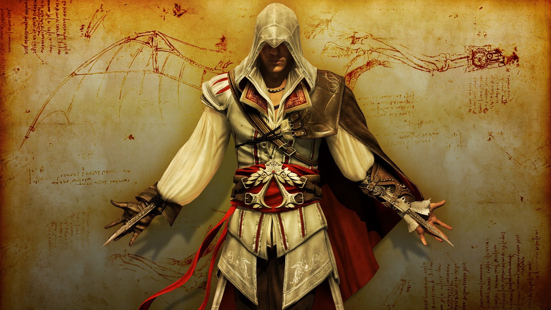 assassins creed 2 guerrero con cuchillos