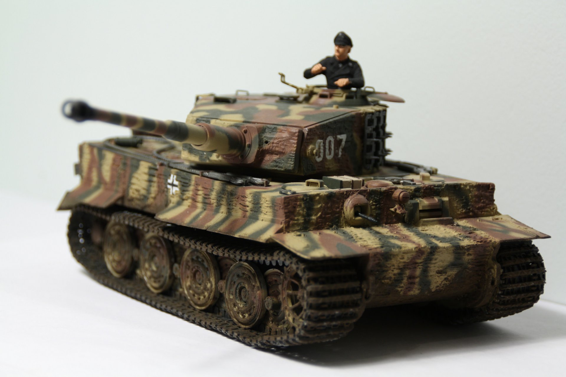 tiger german heavy tank modelka toy