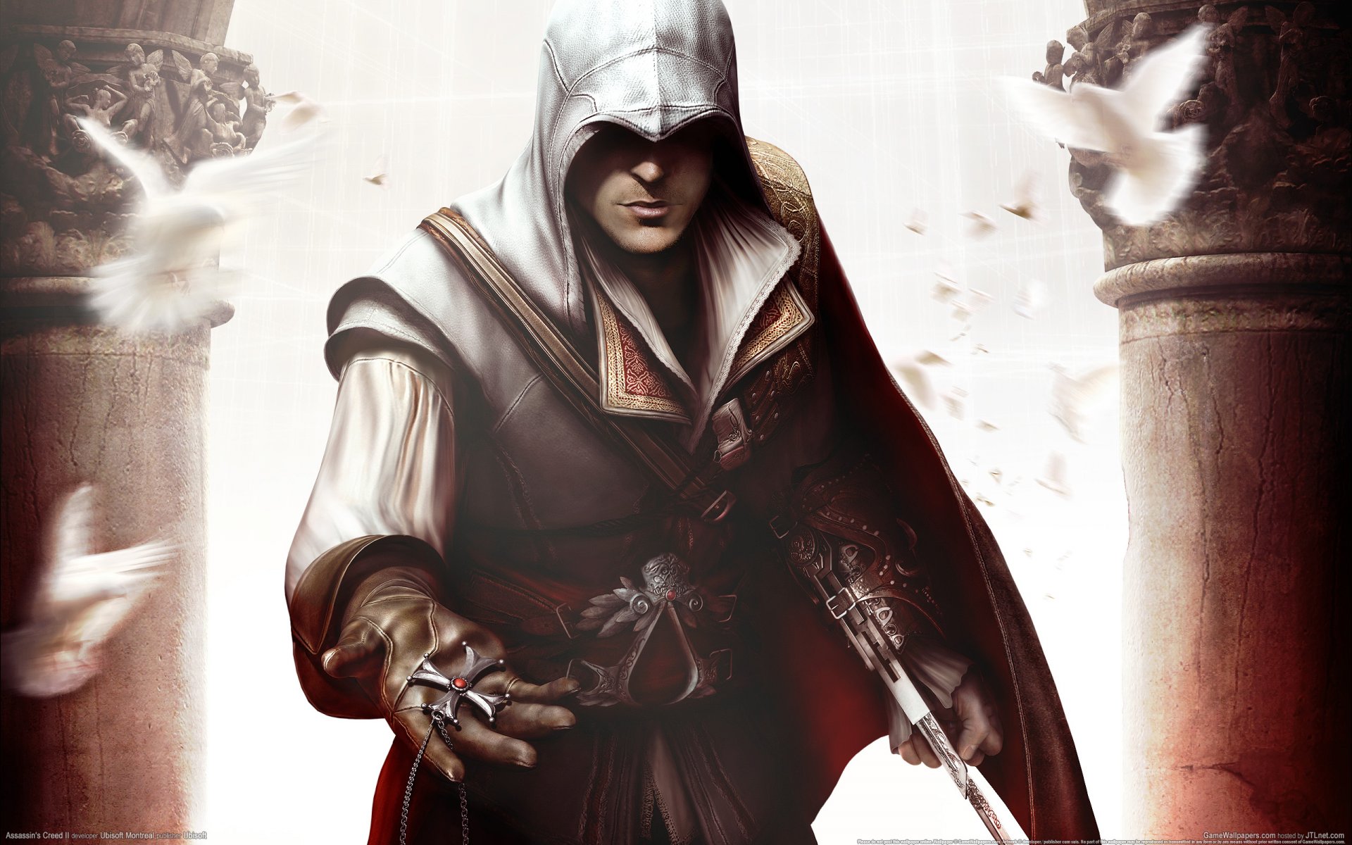 assassin s creed medalion gołębie