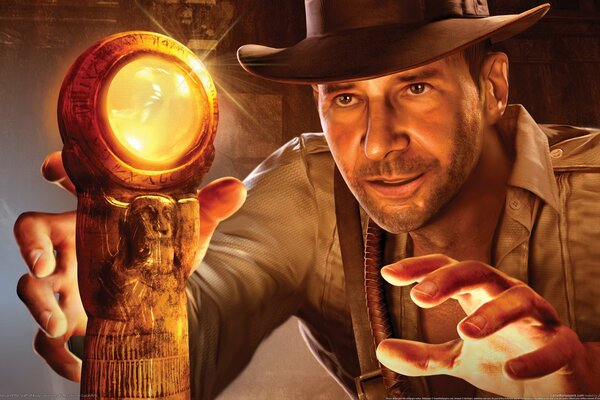 Indiana Jones e il tesoro dipinto immagine