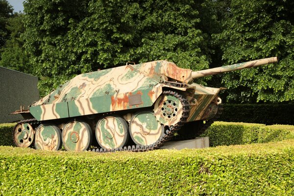 German self-propelled artillery installation