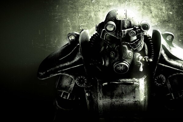 Fallout 3 jeu avec armure monstre