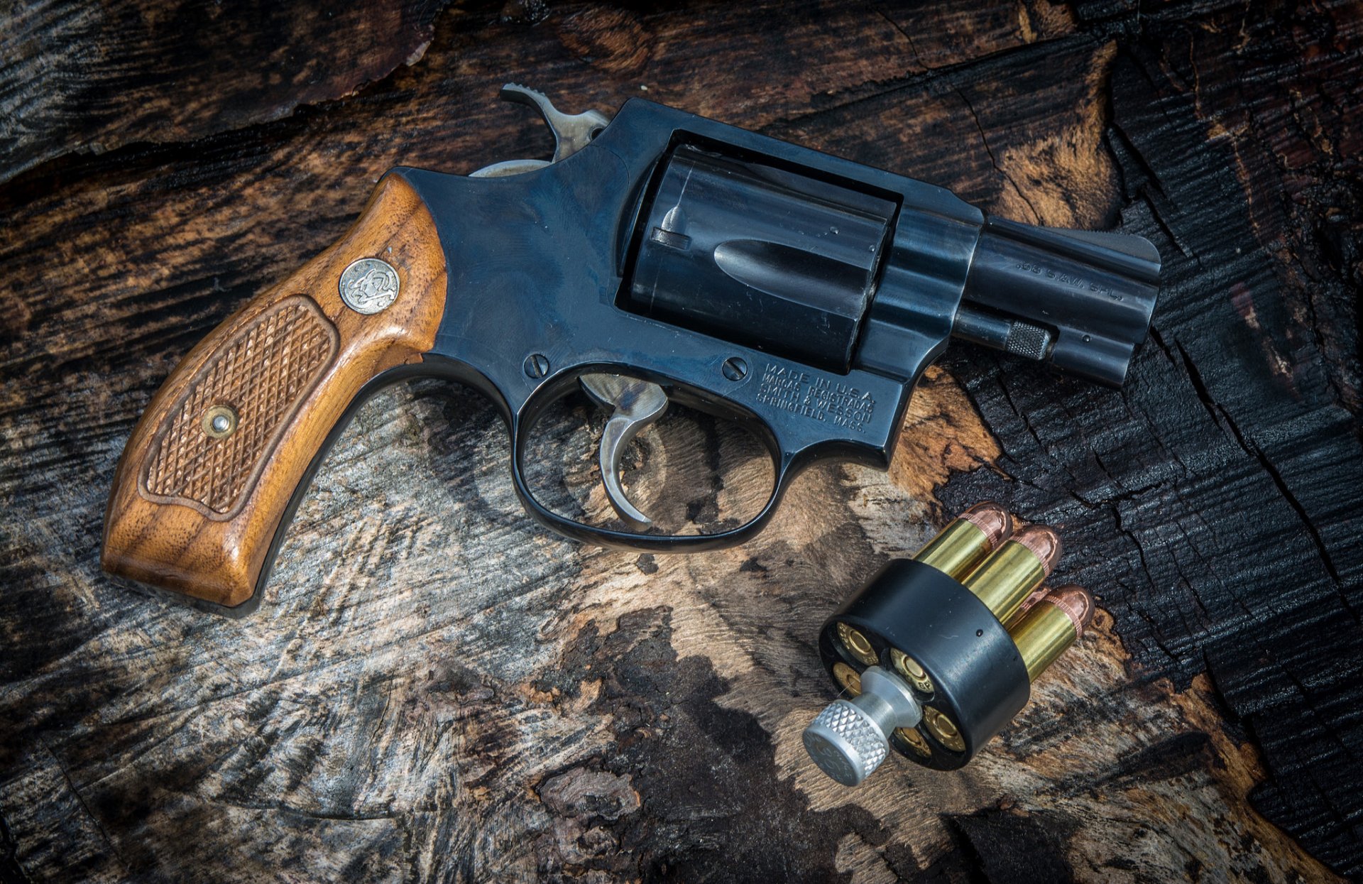 revolver smith&wesson maniglia canna arma sfondo