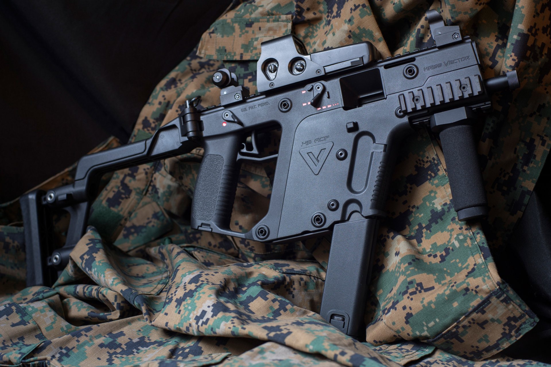 kriss vector super v armi giacca camuffamento