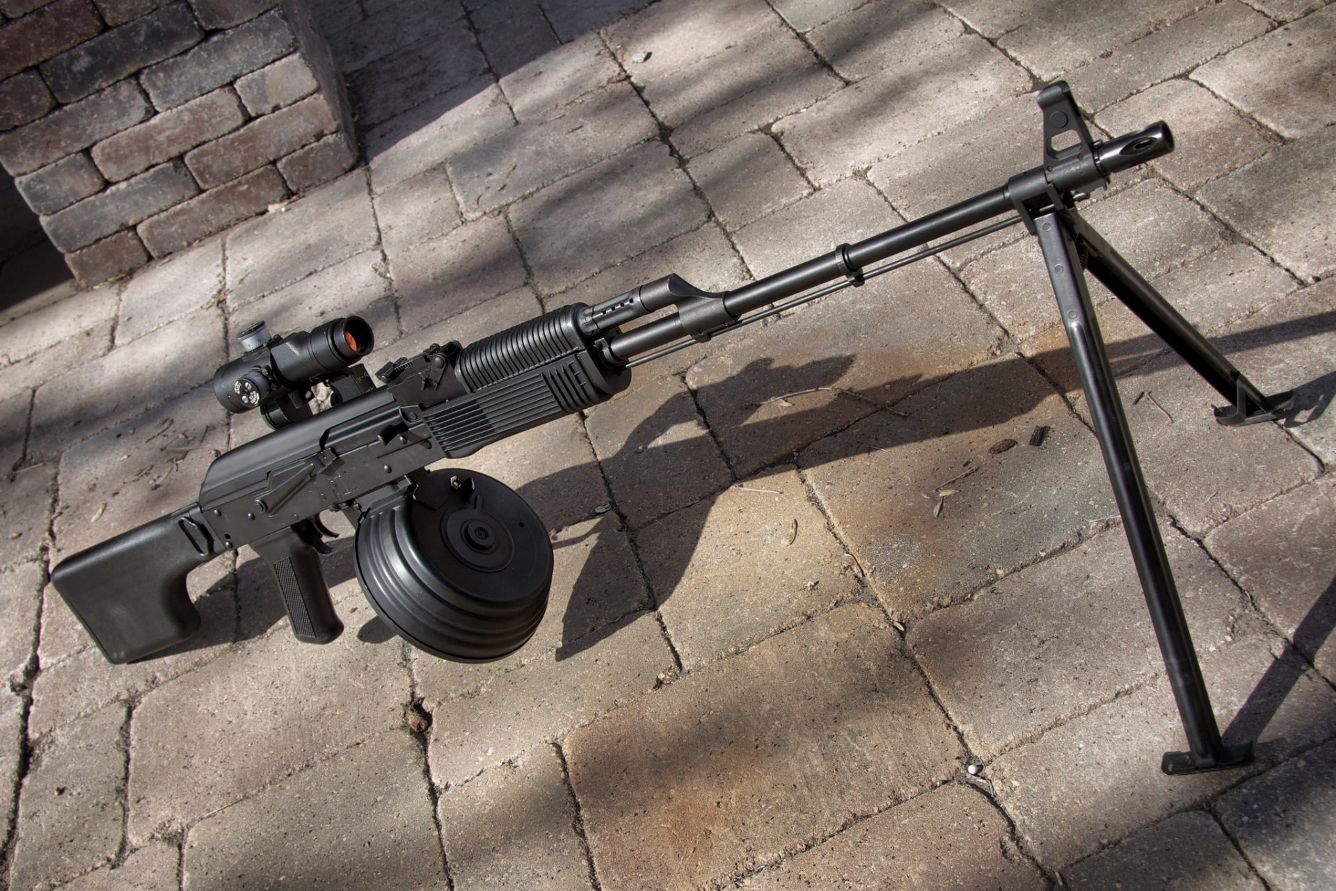 rpk-74 manual machine gun kalashnikov