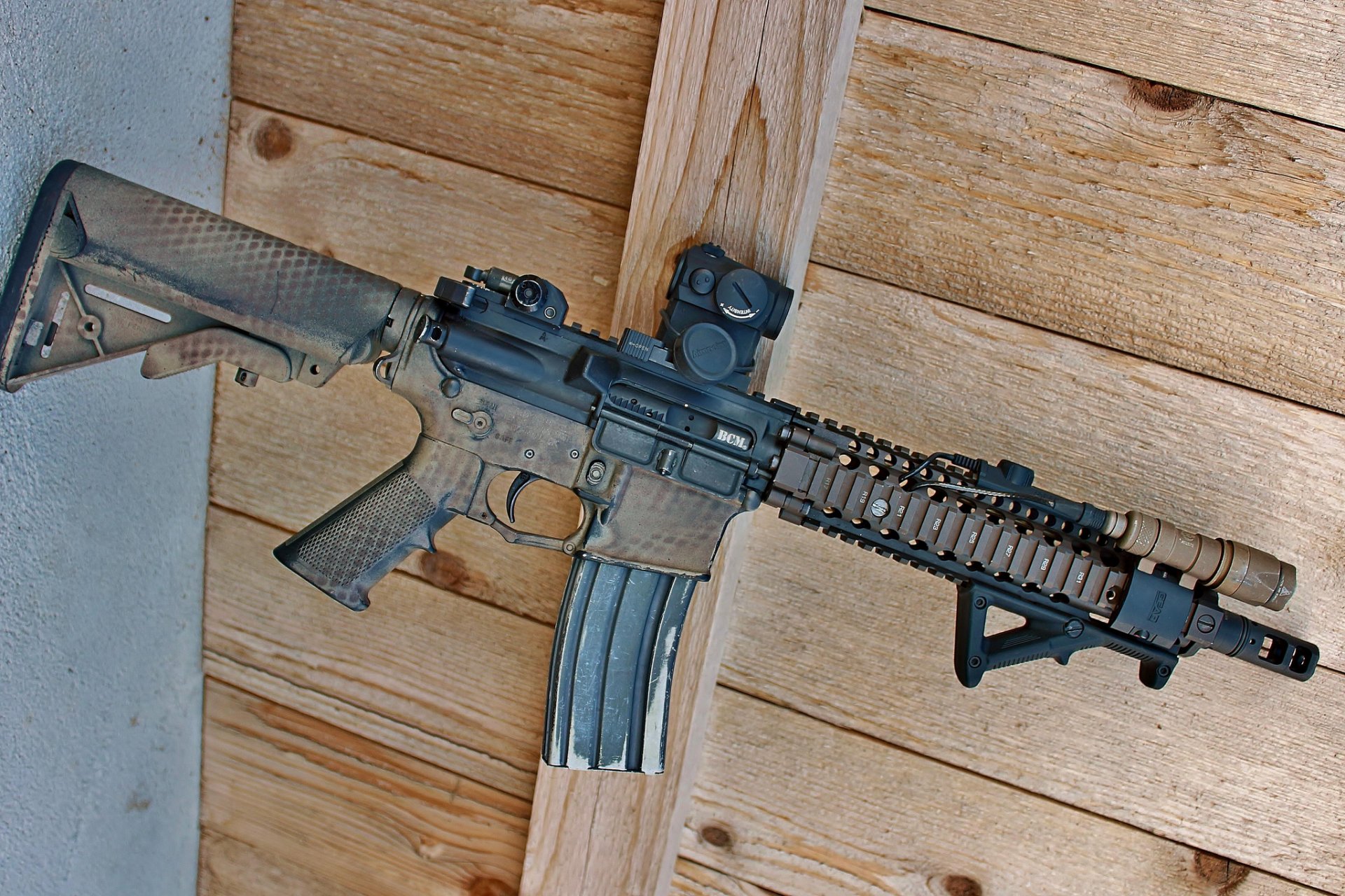 ar-15 bcm rifle de asalto armas