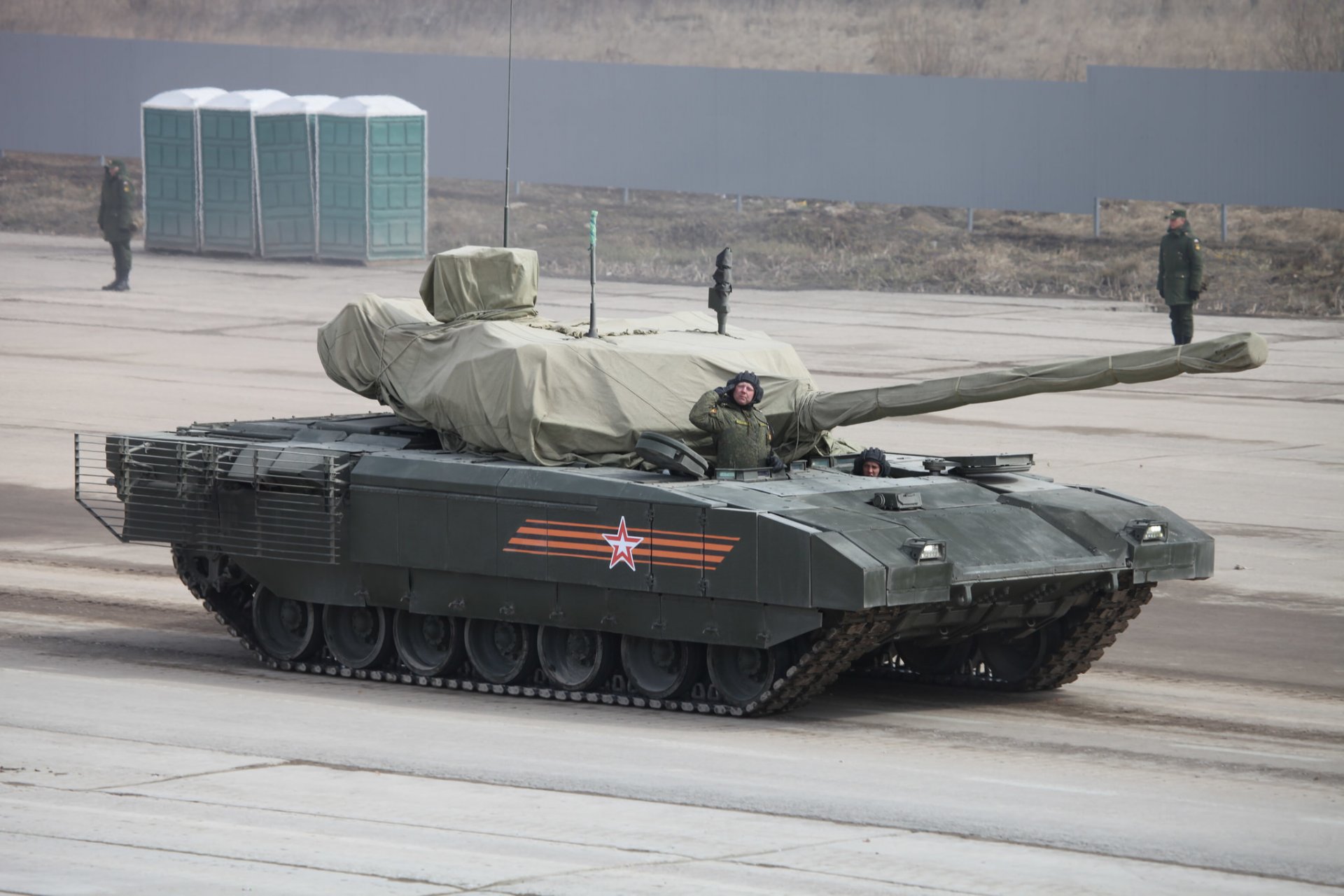 armata t-14 tanque de batalla vehículos blindados