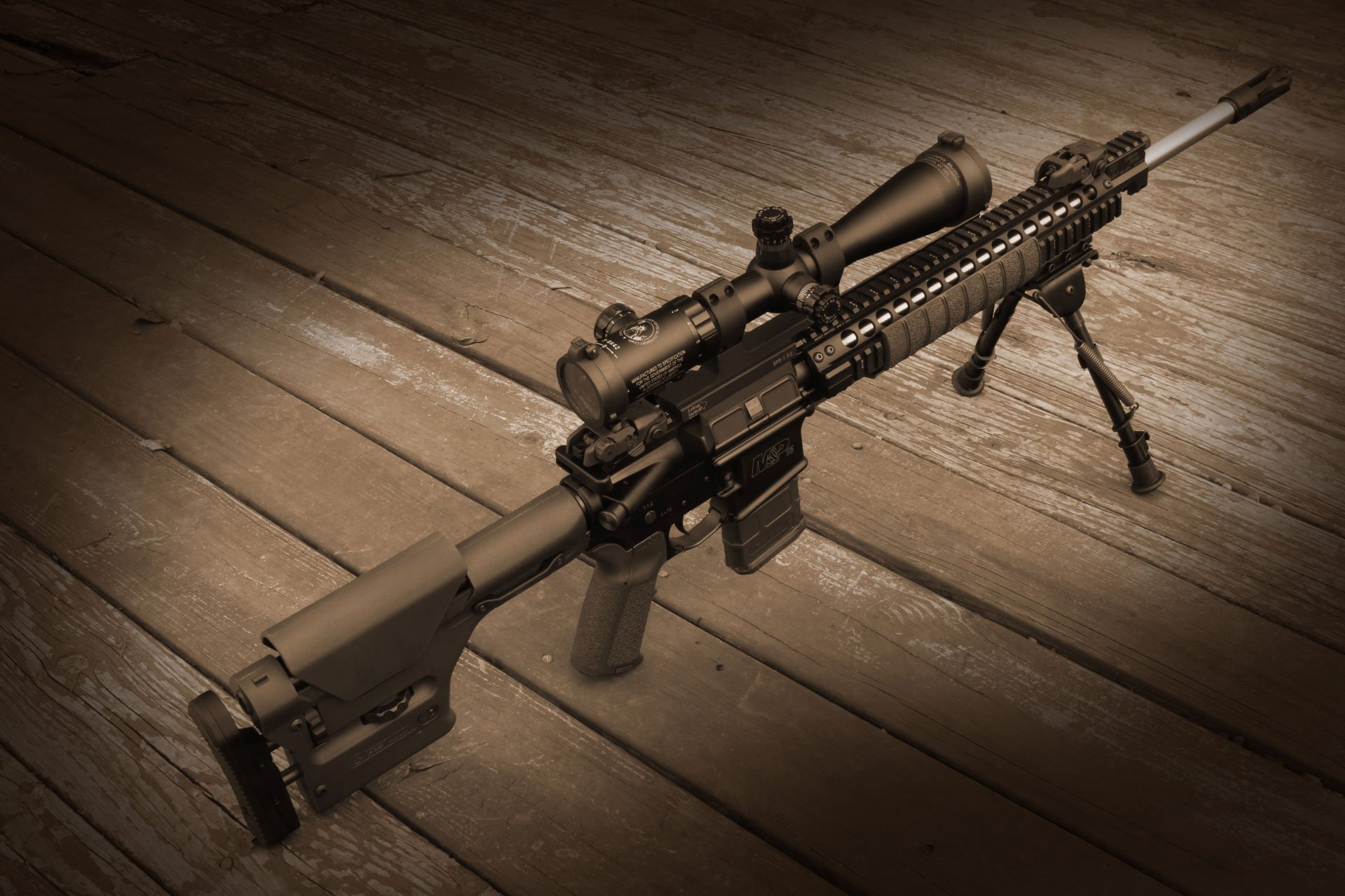 mk12 spr sniper fusil arme optique