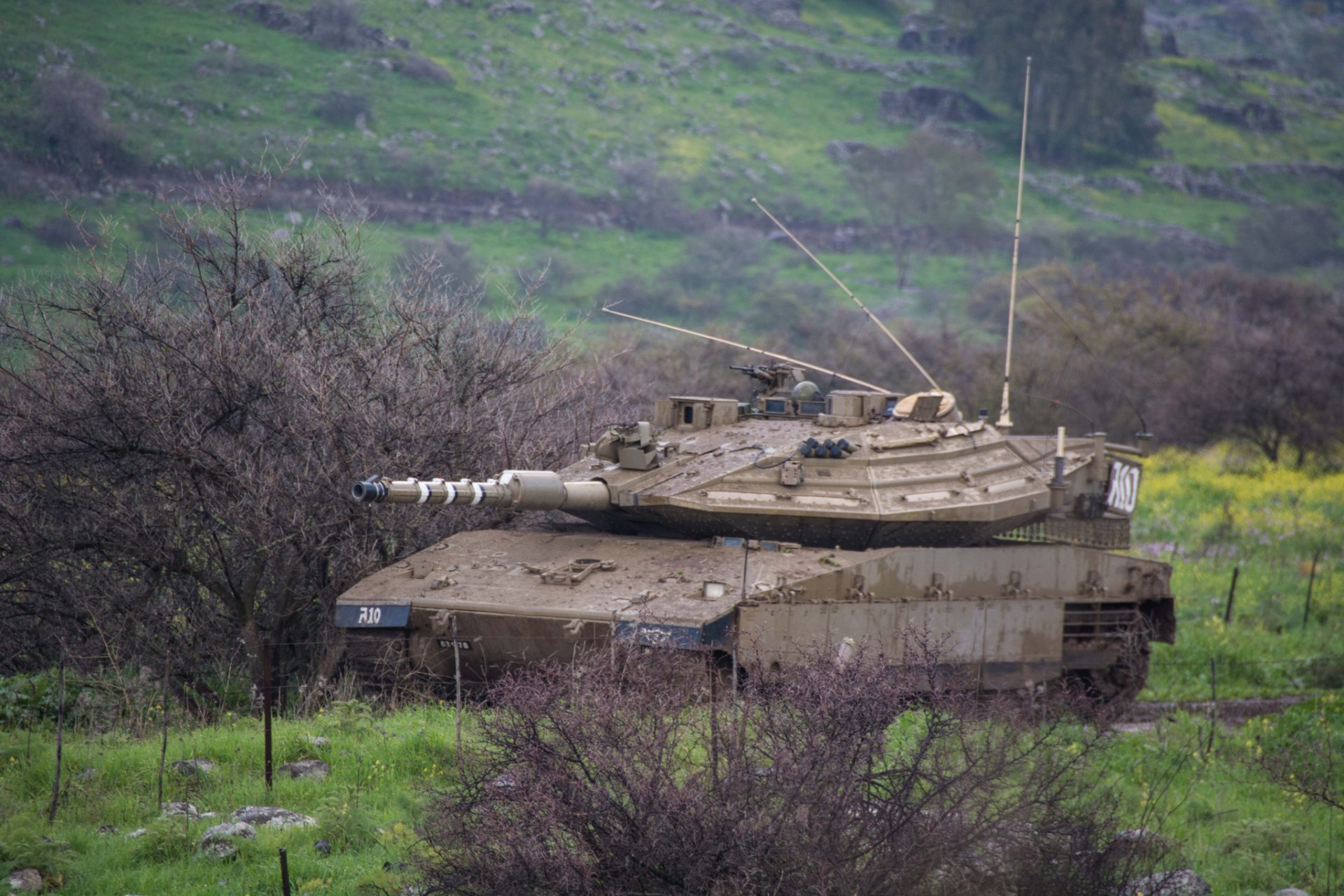 merkava merkava batalla tanque israel