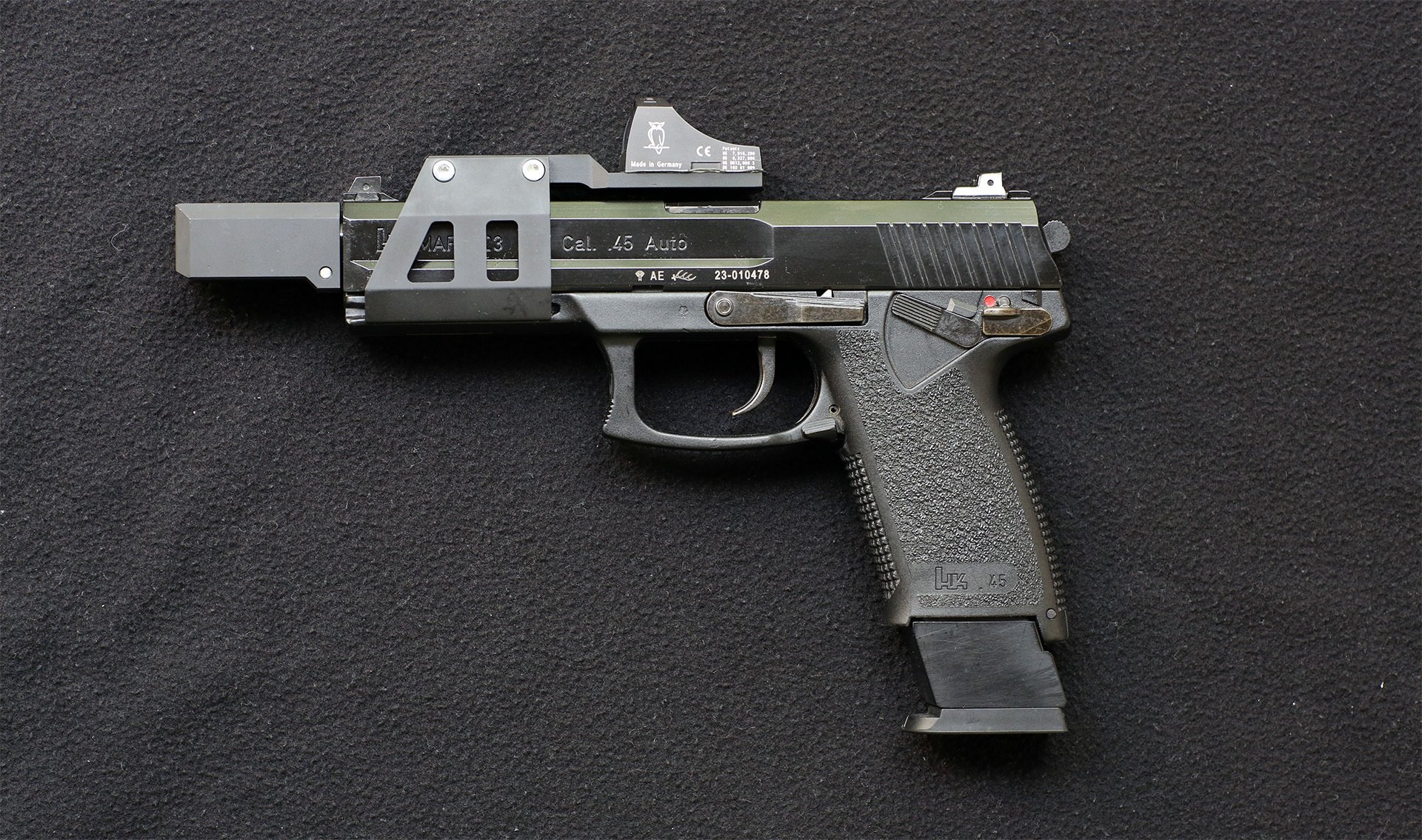 heckler & koch hk mark 23 pistolet broń