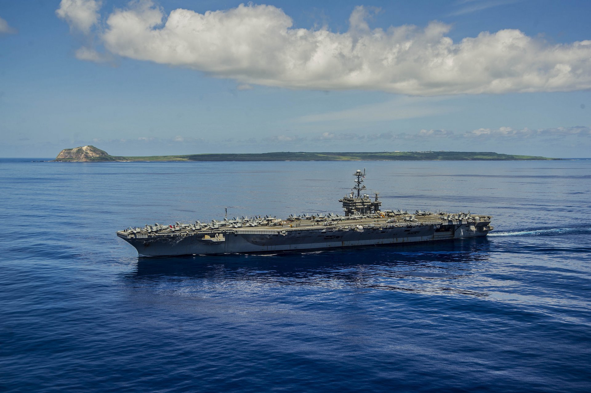 uss george washington cvn 73 lotniskowiec typ nimitz morze