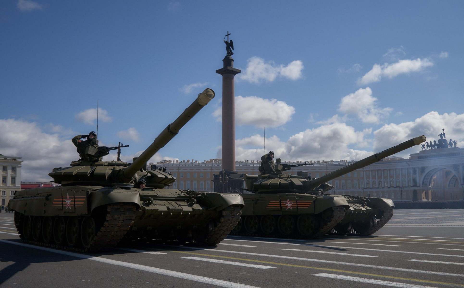 t-72 combat char véhicules blindés ville saint-pétersbourg place