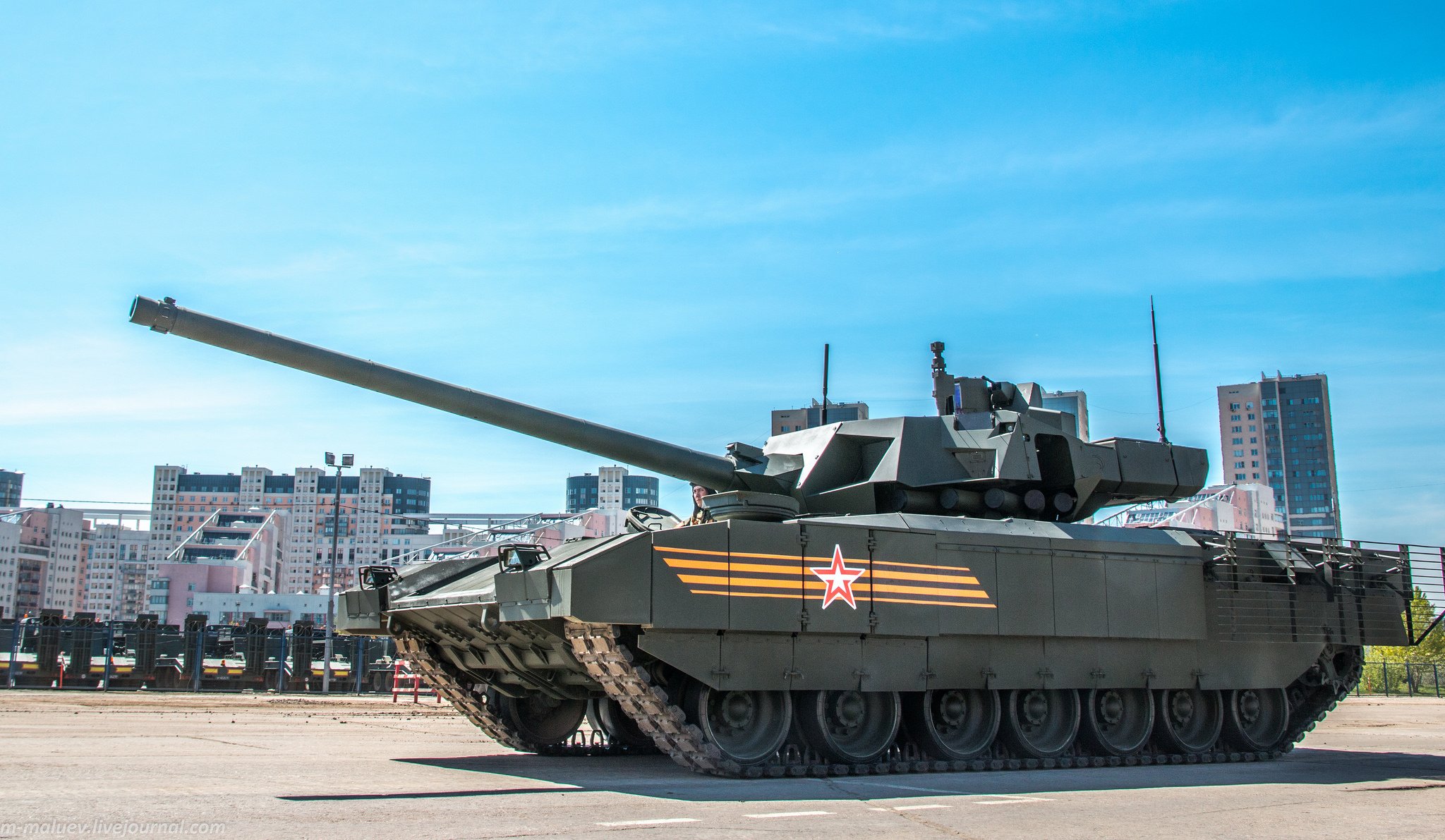 armata t-14 tanque de batalla vehículos blindados