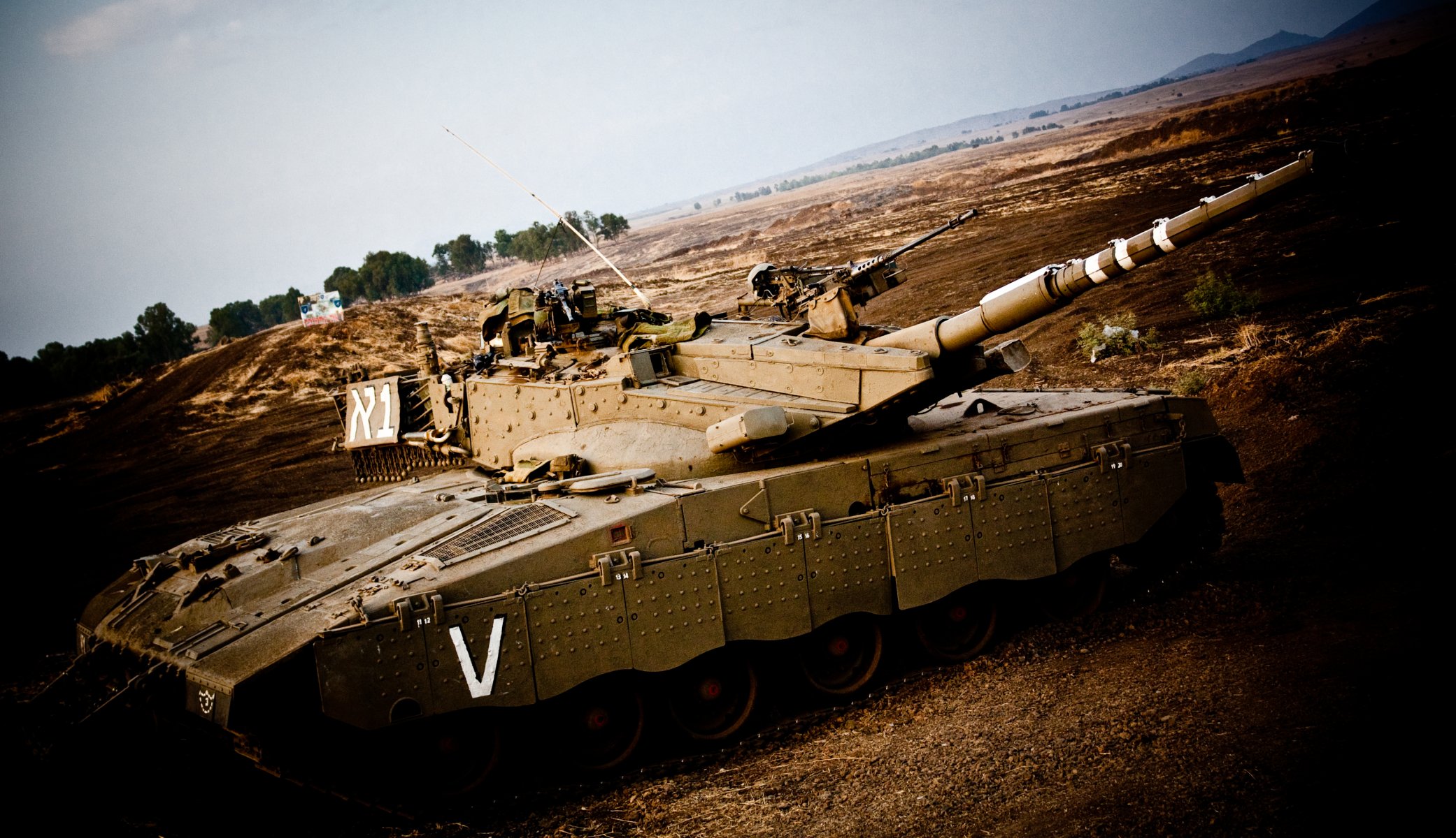 merkava merkava mk.2 serbatoio di battaglia principale di israele campo