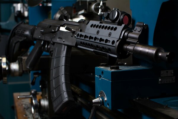 Arma negra AK-47