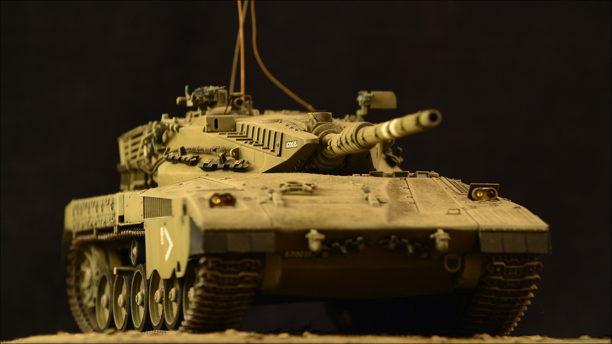 merkava mk iii main battle tank of israel modelka toy