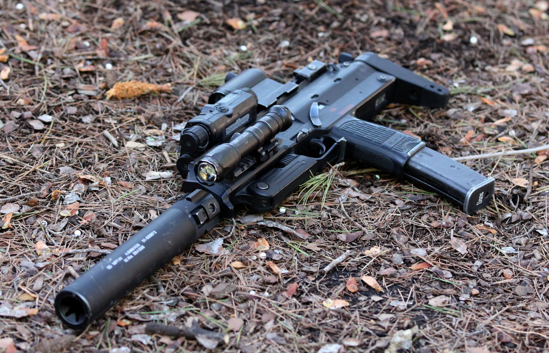 mp7a1 tm heckler & koch broń