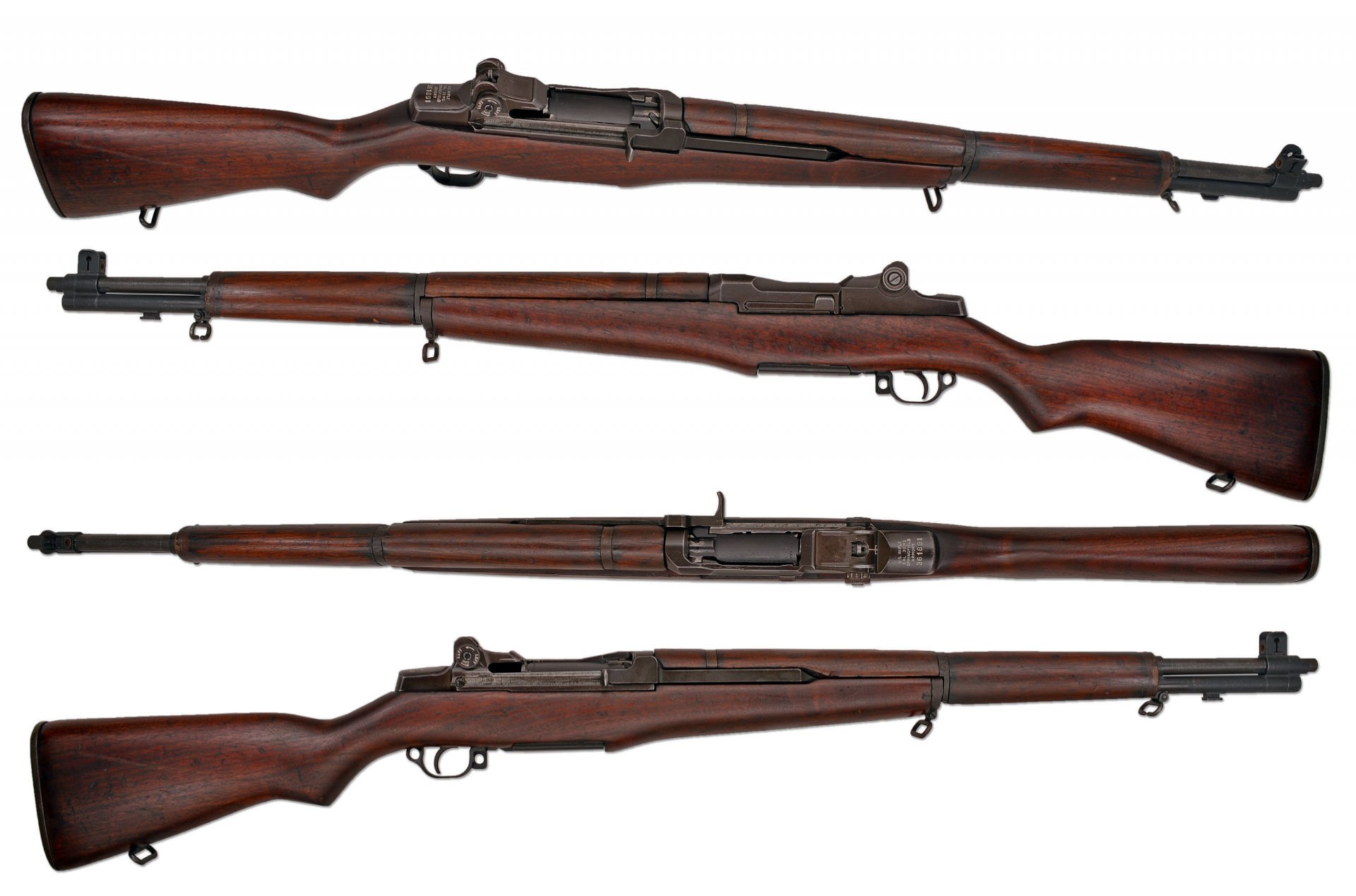 m1 garand auto-carga rifle arma