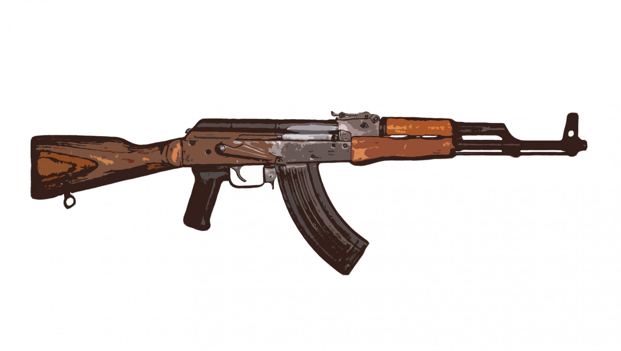 ak kalash machine weapon