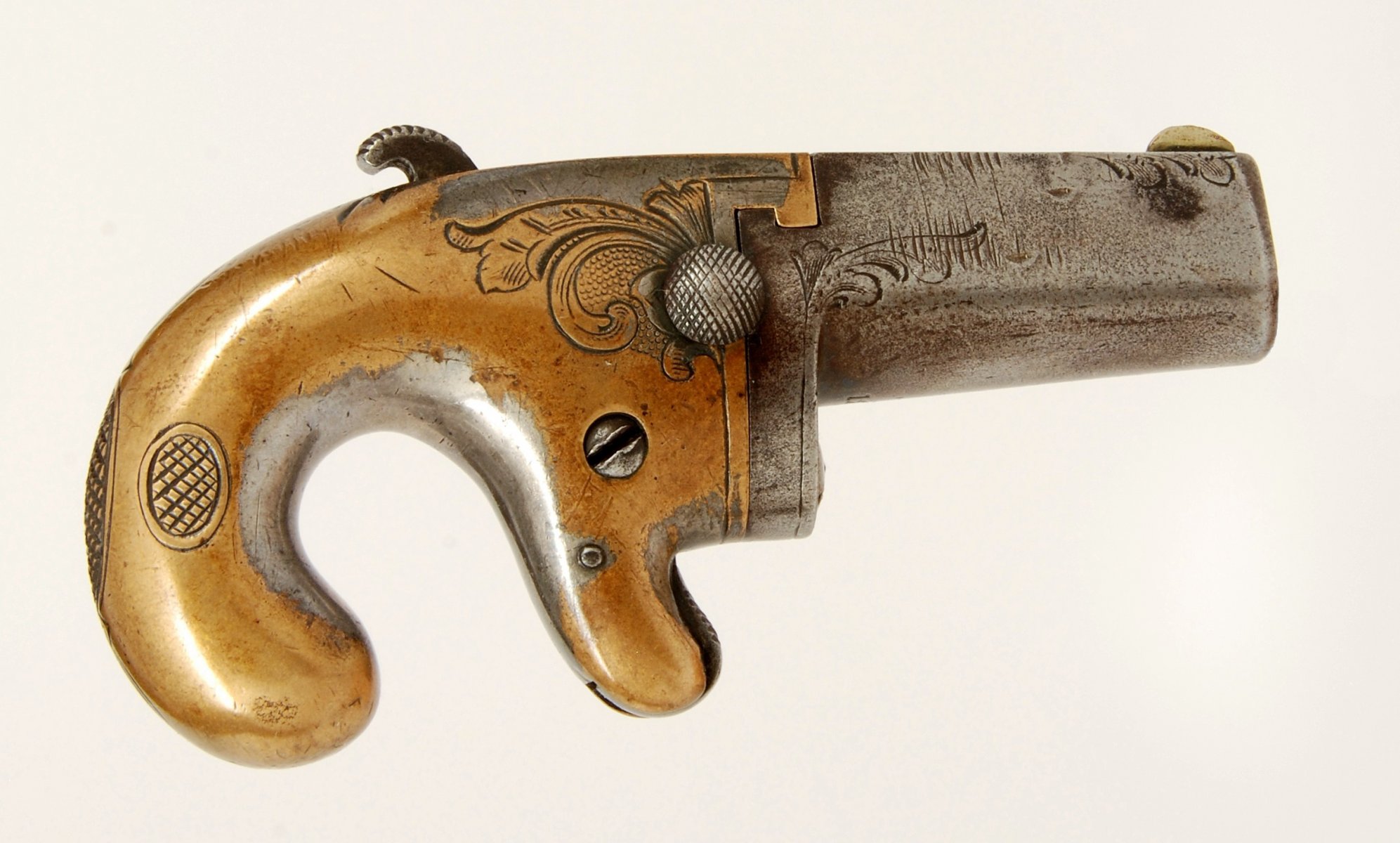 deringer derringer poche pistolet arme fond