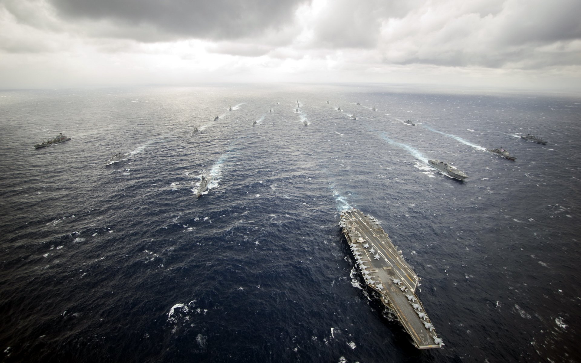 uss george washington carrier strike group philippine sea