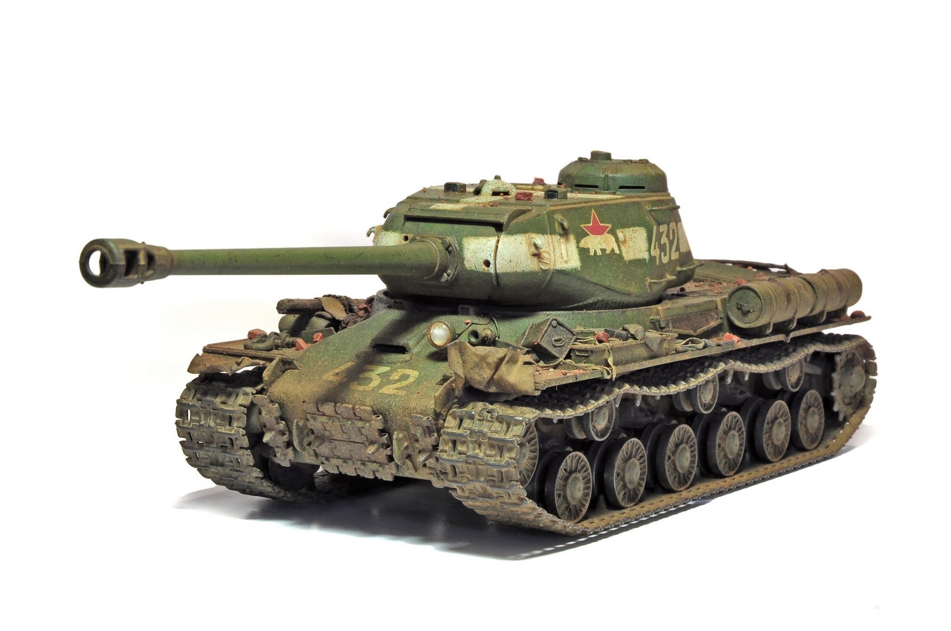 is-2 joseph stalin 122 mm soviet tank modelka toy