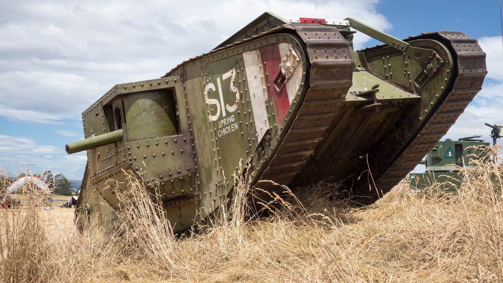 mk iv réplica tanque vehículos blindados