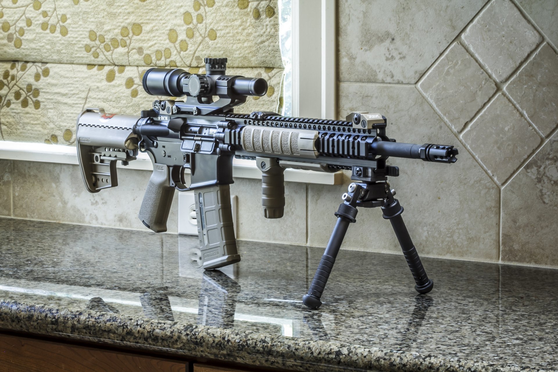 ar-15 bcm rifle de asalto armas