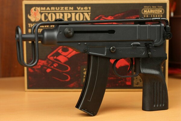 Czech black weapon Scorpion 