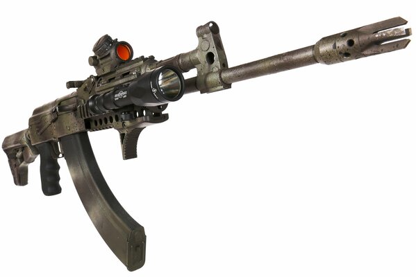 Waffenkopie des Kalaschnikow-Sturmgewehrs ak 47