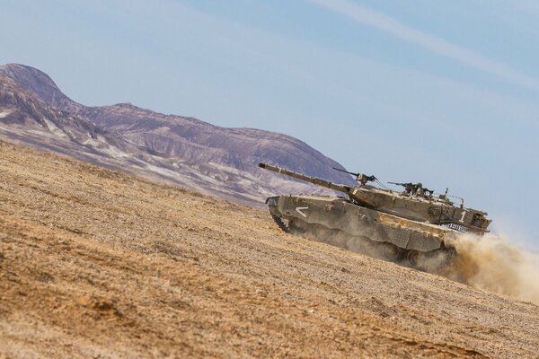 Tanque de batalla principal del ejército israelí