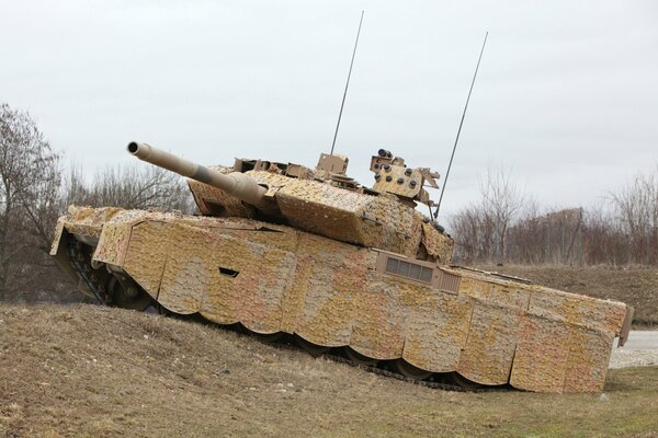 German Leopard main battle tank