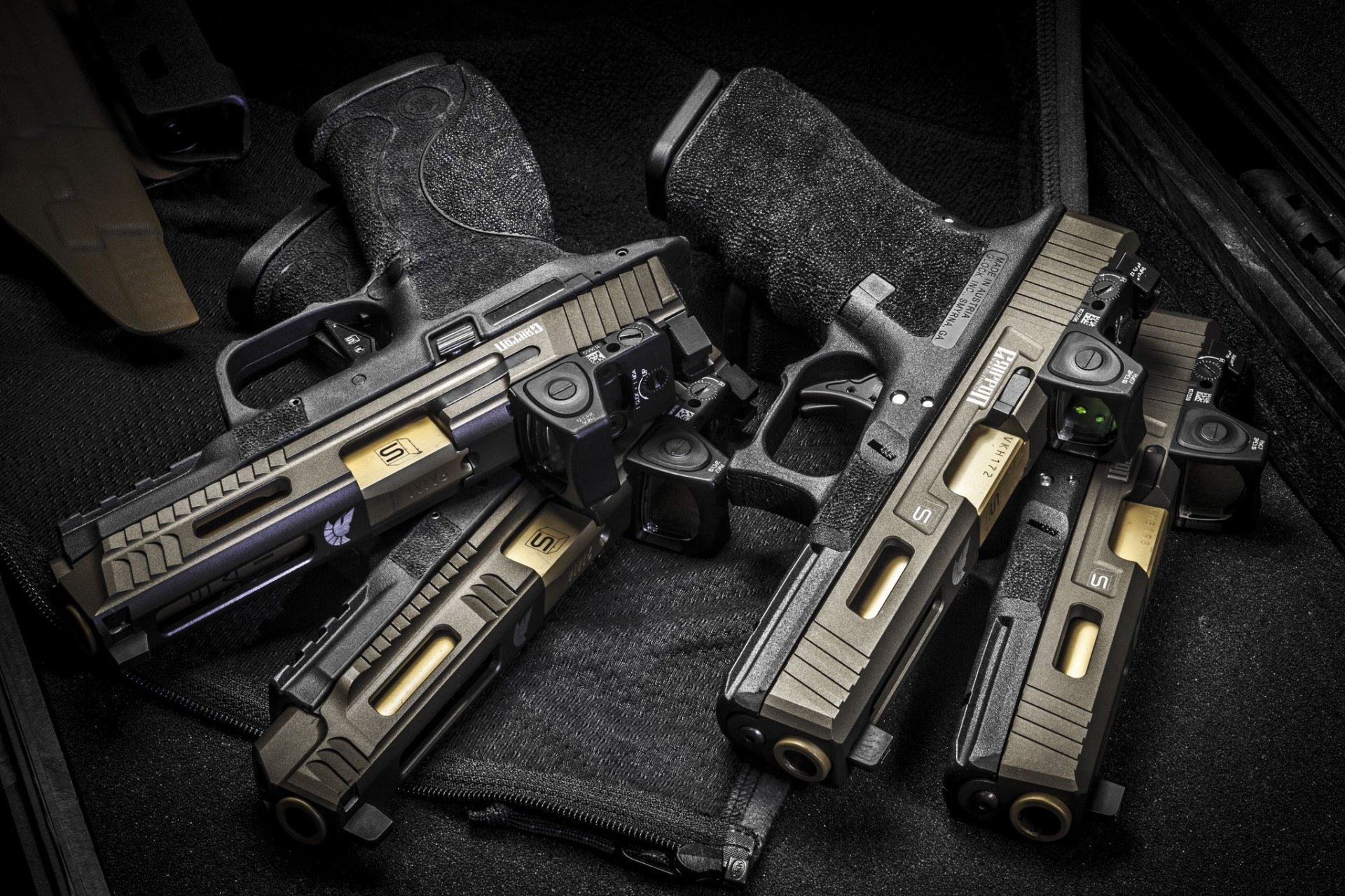 glock gai griffon pistolets armes