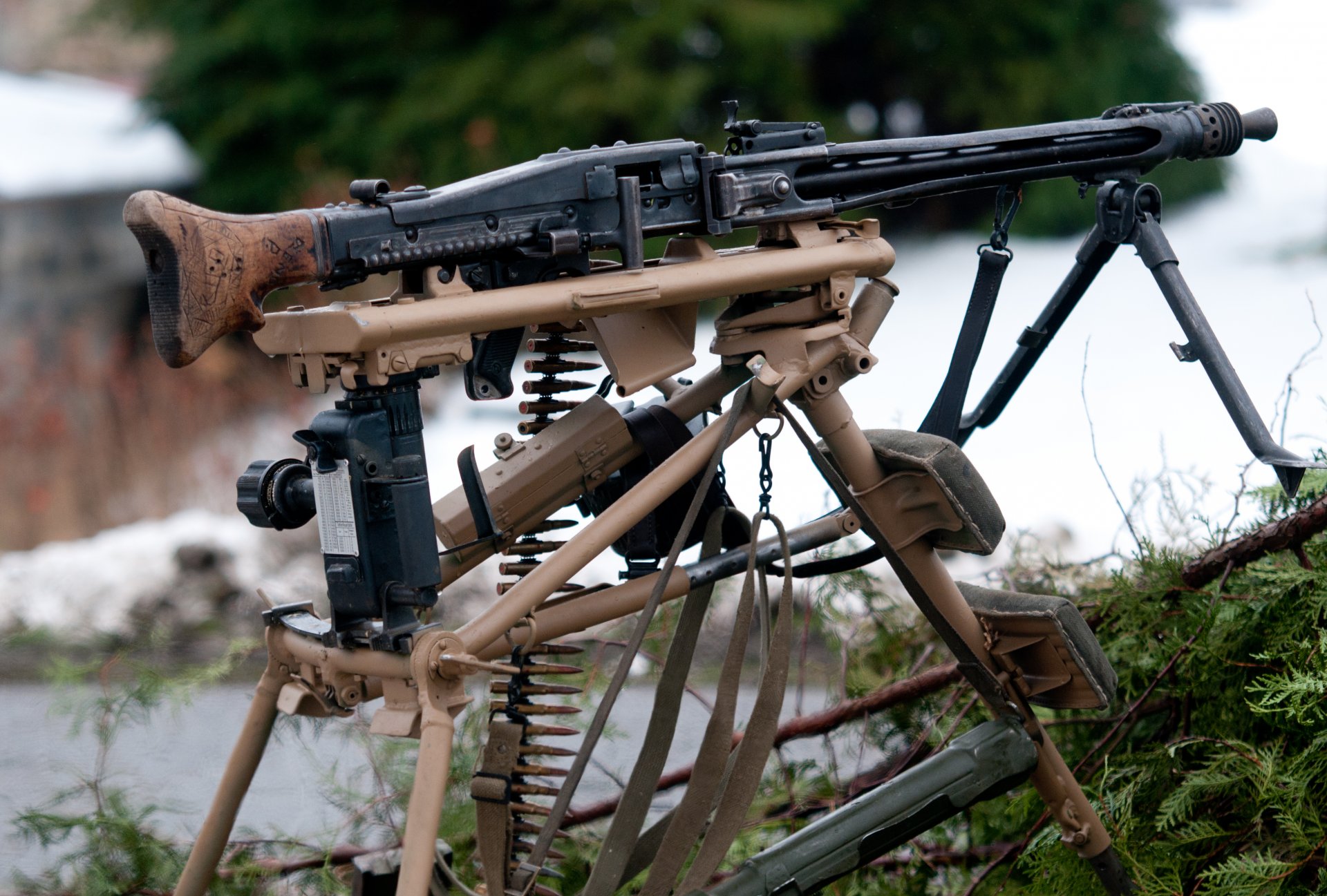 mg 42 maschinengewehr 42 alemán unificado tiempos segunda mundial guerra