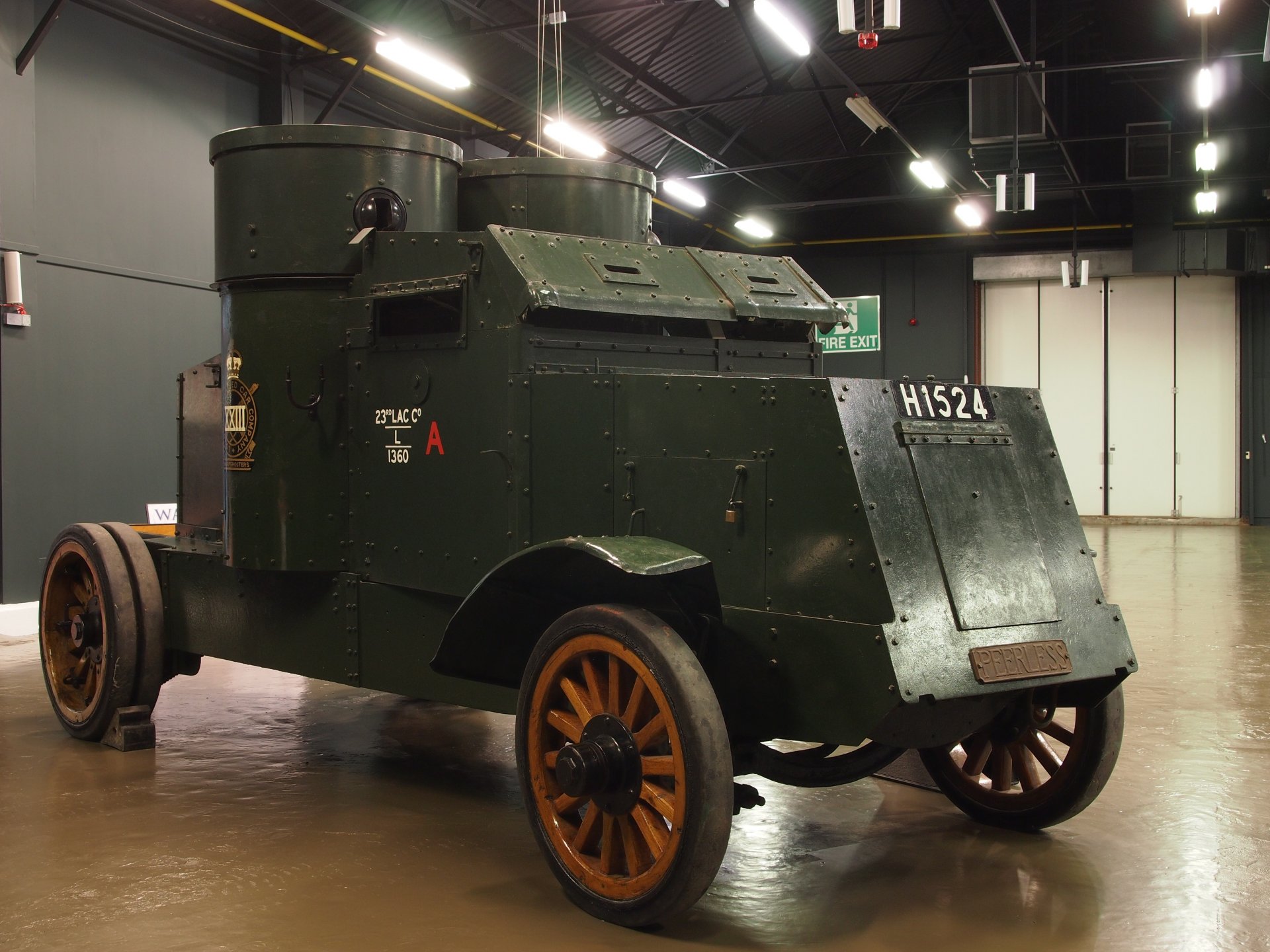 peerless peerless british light armored car 1916/17g.g