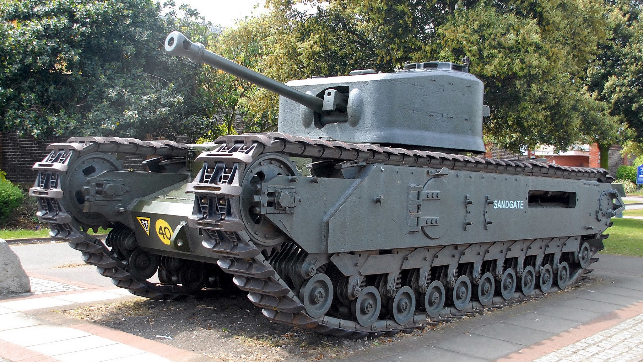 churchill churchill mk vi infantry tank armored vehicle