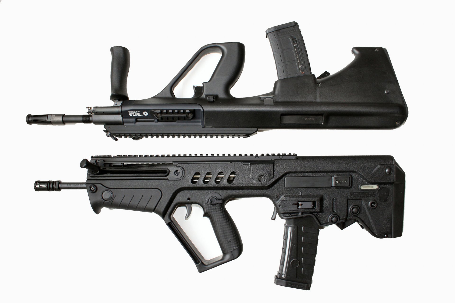 tar-21 tavor steyr aug ametralladoras armas