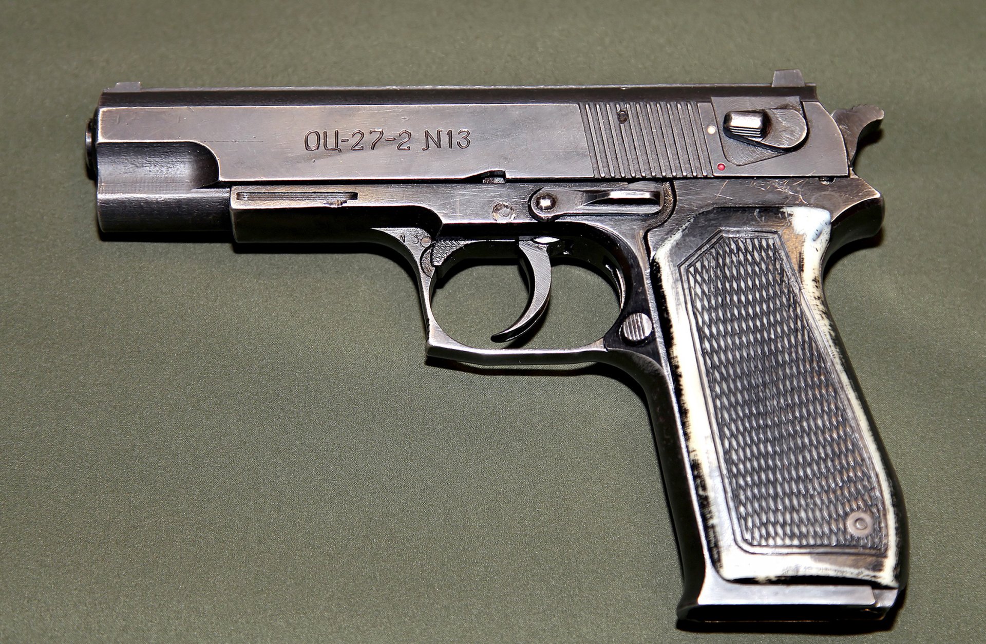 pistolet berdysh oc-27-2 kaliber 9x19 milimetrów krajowy rozwój corbin oc-27-2 kaliber 9x19 amunicja