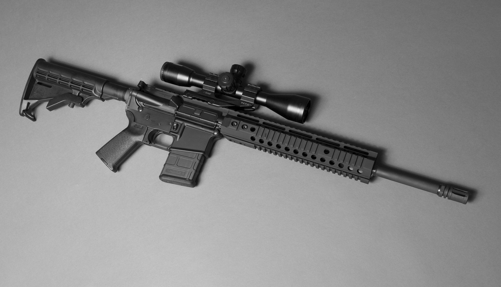 ar-15 assault rifle weapon background