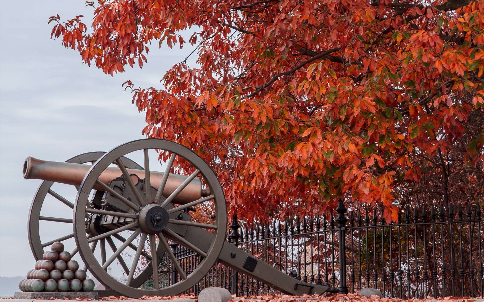 gettysburg battlefield gun