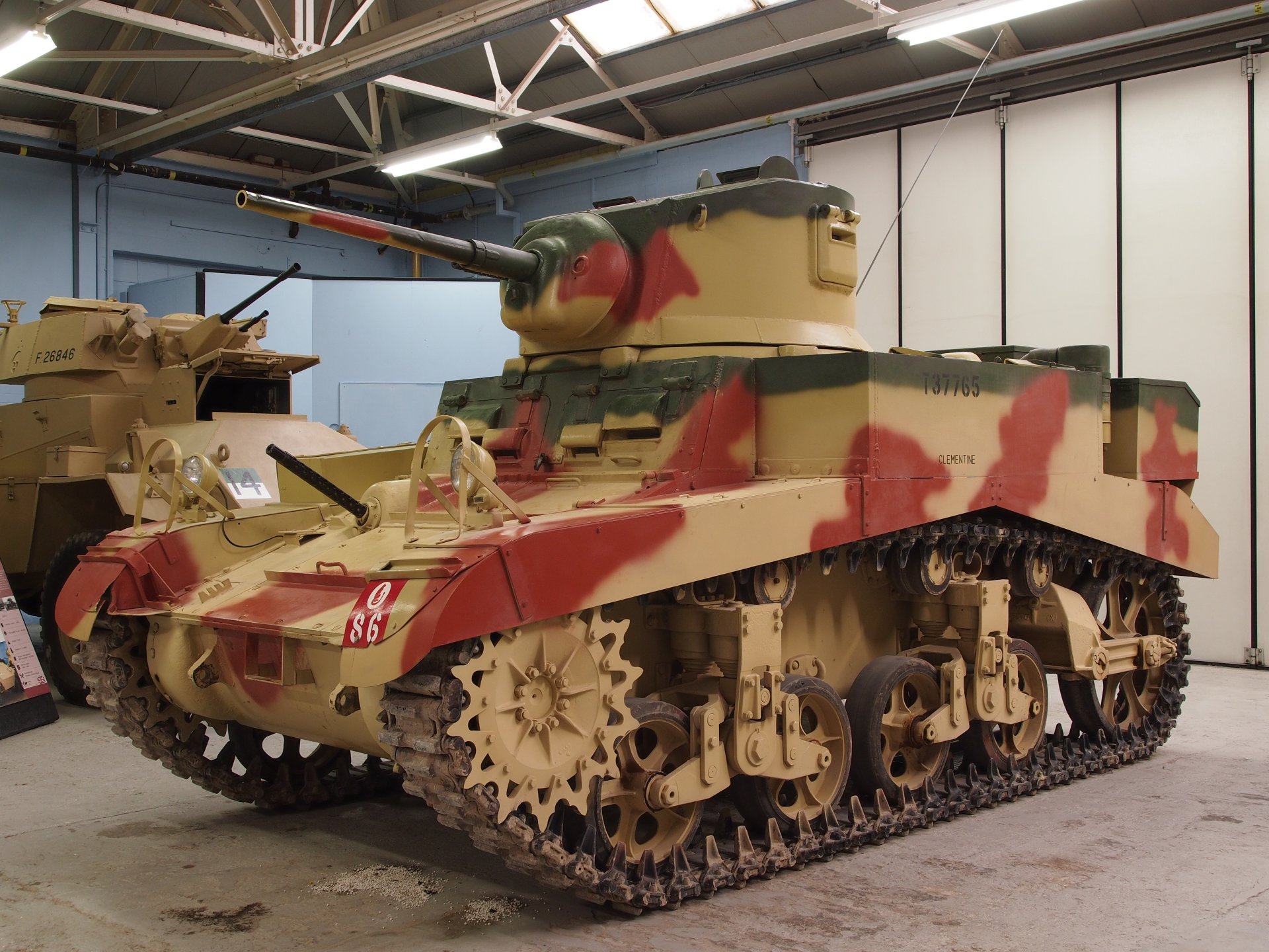 m3a1 stuart iv american tank